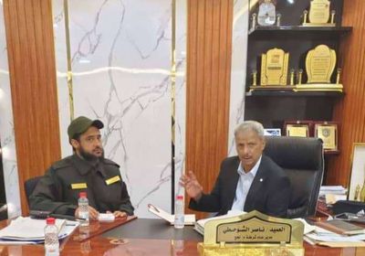 محافظ لحج يثمن دور الأجهزة الأمنية في تحقيق الاستقرار