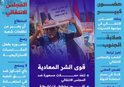 المجلس الانتقالي.. حامي الشعب وقضيته (إنفوجراف)