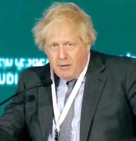 جونسون: المملكة محظوظة بالقائد الشجاع محمد بن سلمان