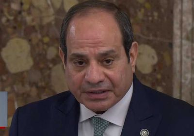 السيسي: نطالب بضرورة وقف الممارسات العدوانية ضد الفلسطينيين
