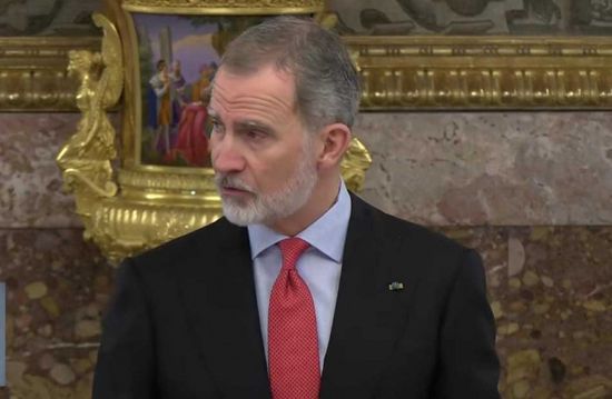 ملك إسبانيا: موقفنا من رفض تهجير الفلسطينيين ثابت