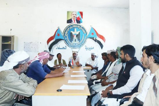 رؤساء أقسام الهيئة التنفيذية لـ"انتقالي المحفد" يتسلمون مهامهم