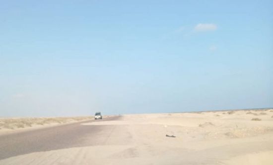 الرمال المتحركة تغلق خطا دوليا في رضوم ومناشدة لفتحه