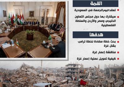 قمة عربية مصغّرة لبحث مستجدات الأوضاع في غزة (إنفوجراف)
