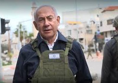 نتنياهو يزور قوات الاحتلال في مخيم طولكرم