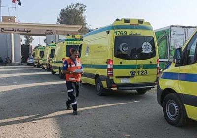 ميناء رفح يستقبل 37 مصابا و59 مرافقاً فلسطينياً من غزة