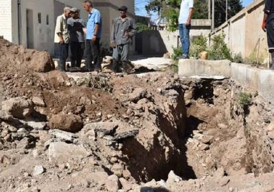 العثور على مقبرة جماعية في درعا السورية 