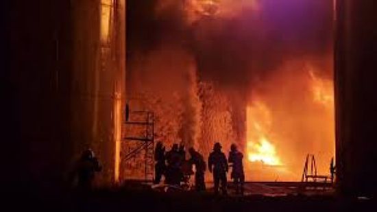 اندلاع حريق في منشأة صناعية بروسيا