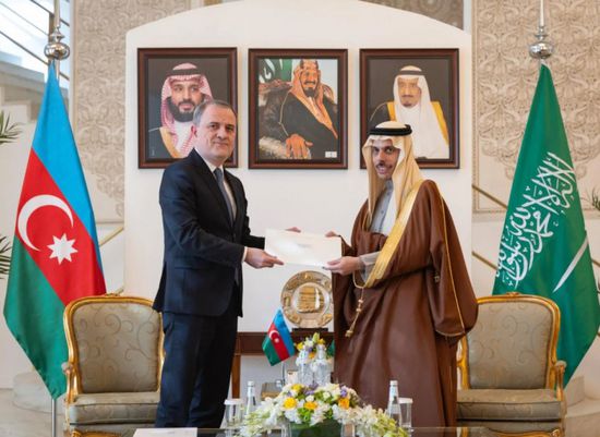 خادم الحرمين وولي العهد يتلقيان رسالتين خطيتين من رئيس أذربيجان