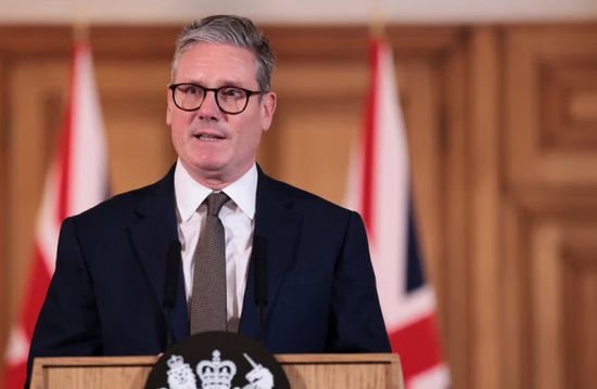 ستارمر يؤكد تقديم دعم ثابت لأوكرانيا