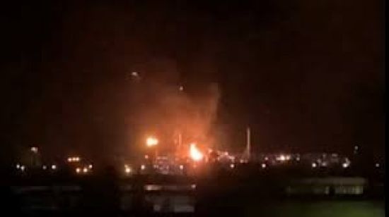 اندلاع حريق بمصفاة نفط بروسيا