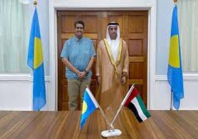 سفير الإمارات يلتقي رئيس جمهورية بالاو