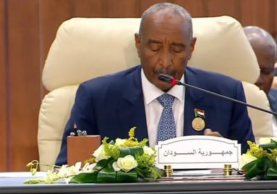رئيس السيادة السوداني: نرفض أي محاولة لتهجير الشعب الفلسطيني 
