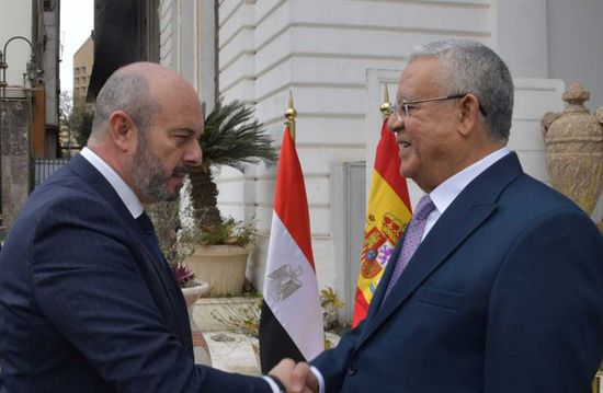 رئيس النواب المصري يستقبل نظيره الإسباني في القاهرة