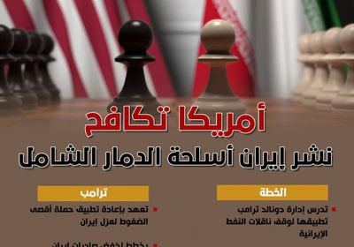 أمريكا تكافح نشر إيران أسلحة الدمار الشامل (إنفوجراف)