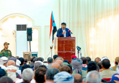 الرئيس الزُبيدي: النهوض بأبين ودورها الريادي مسؤولية جماعية