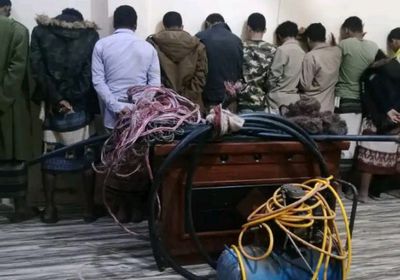 القبض على 12 متهما في حملة أمنية بمحافظة أبين