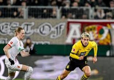 دورتموند يتعثر أمام أوجسبورج في الدوري