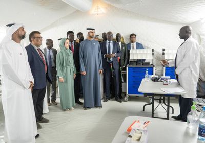 الإمارات تفتتح مستشفى مادهول الميداني في جنوب السودان