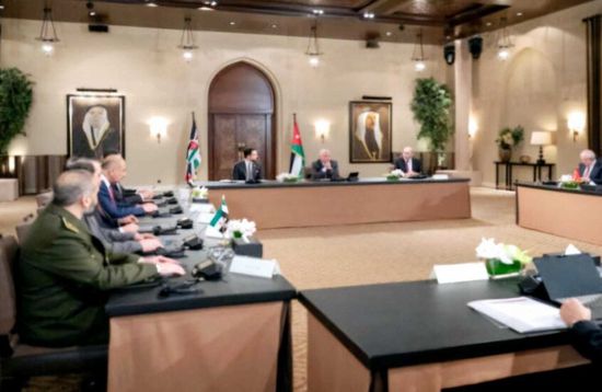 عاهل الأردن: نقف إلى جانب سوريا في الحفاظ على أمنها ووحدة أراضيها