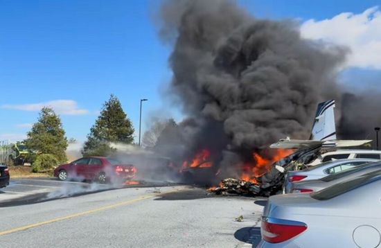 تحطم طائرة صغيرة في ولاية بنسلفانيا الأمريكية