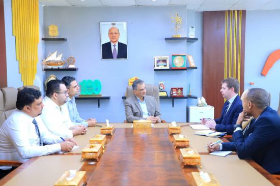 لملس: حضور المنظمات الدولية في عدن يعزز التنمية والاستقرار