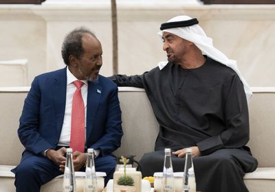 رئيس الإمارات يستقبل نظيره الصومالي في أبوظبي