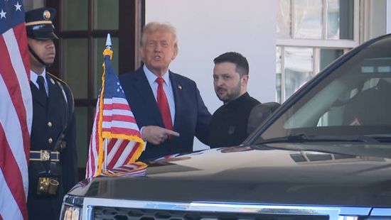 ترامب: زيلينسكي مُرحب به في البيت الأبيض