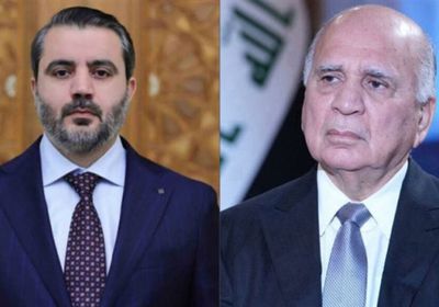 وزيرا خارجية العراق وسوريا يبحثان العلاقات الثنائية في بغداد