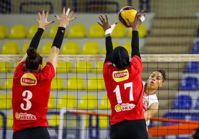 الأهلي يتوج بلقب الدوري في الطائرة للسيدات