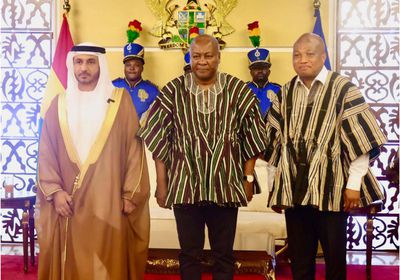 سفير الإمارات يقدم أوراق اعتماده إلى رئيس غانا