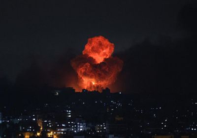 غارات إسرائيلية تستهدف محيط مدرسة التابعين وسط غزة