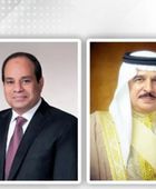 ملك البحرين يبحث مع الرئيس المصري المستجدات في المنطقة