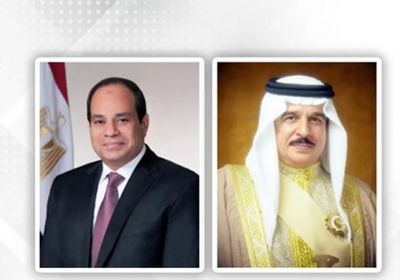 ملك البحرين يبحث مع الرئيس المصري المستجدات في المنطقة