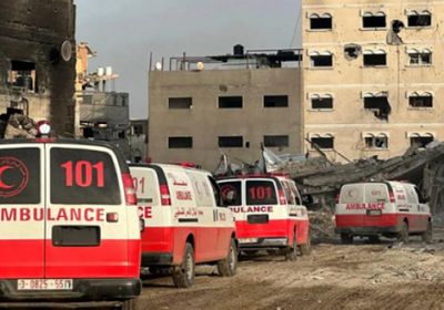 الهلال الأحمر الفلسطيني: انتشال جثامين 14 مسعفاً قتلوا برصاص الاحتلال