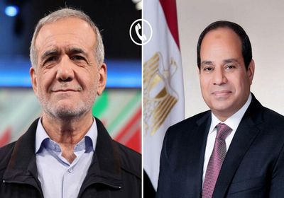 الرئيس السيسي يتلقى اتصالًا هاتفيًا من نظيره الإيراني بمناسبة عيد الفطر