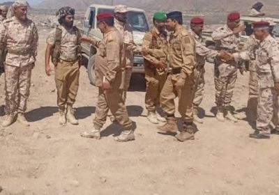 البدح يطمئن على جاهزية قوات اللواء الثالث دعم وإسناد