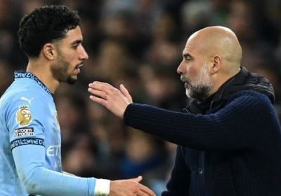 غوارديولا يشيد بتألق مرموش مع السيتي