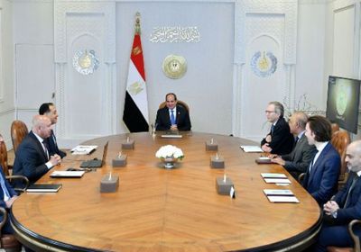 مصر.. السيسي يتابع تطورات مشروع الخط السادس لمترو القاهرة