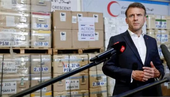 الرئيس الفرنسي: غزة ليست مشروعاً عقارياً