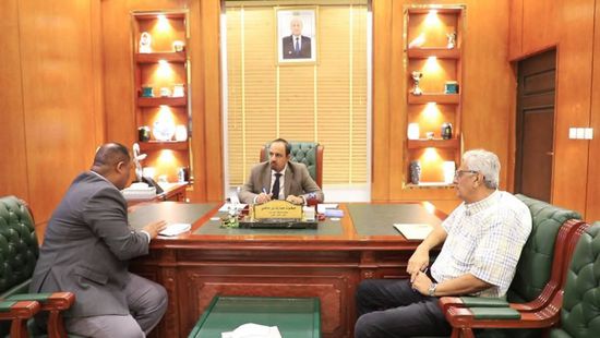 بن ماضي يتابع استعدادات إطلاق المخيم السعودي الطبي بالمكلا