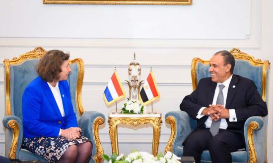 وزير الخارجية المصري يستقبل وزيرة اللجوء والهجرة الهولندية