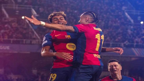 برشلونة يكتسح دورتموند برباعية نظيفة بدوري الأبطال