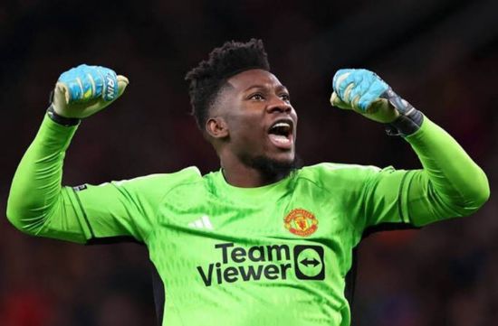 أموريم يتجاهل أخطاء أونانا بعد تعادل مانشستر يونايتد في ليون