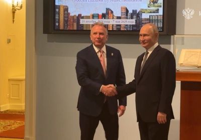 الرئيس الروسي يلتقي مبعوث ترامب في سان بطرسبورغ