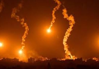 غارات إسرائيلية عنيفة على شرق مدينة غزة