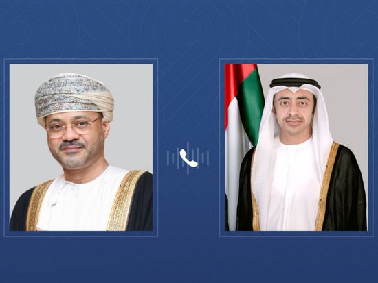 وزير الخارجية الإماراتي يبحث مع نظيره العماني مستجدات المحادثات الإيرانية الأمريكية