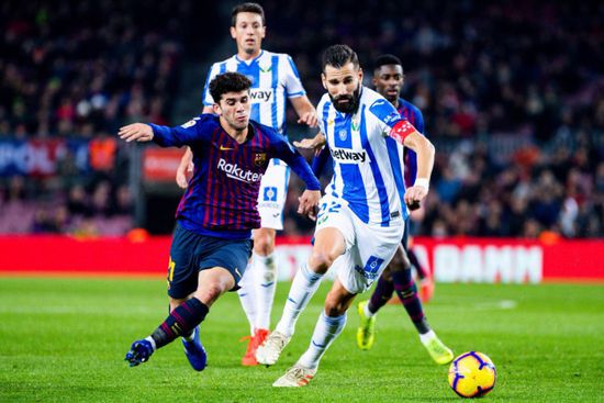 برشلونة يهزم ليغانيس في الدوري الإسباني