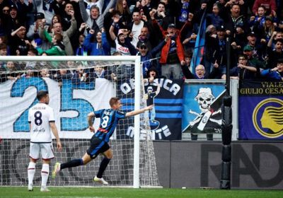 الهداف ريتيجي يقود أتلانتا للفوز على بولونيا