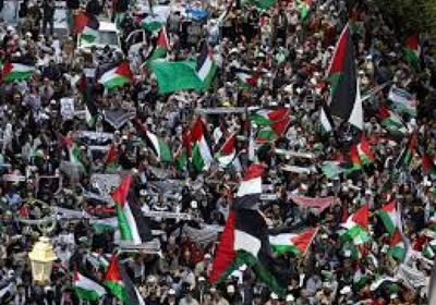 تظاهرة جديدة في المغرب دعما للفلسطينيين